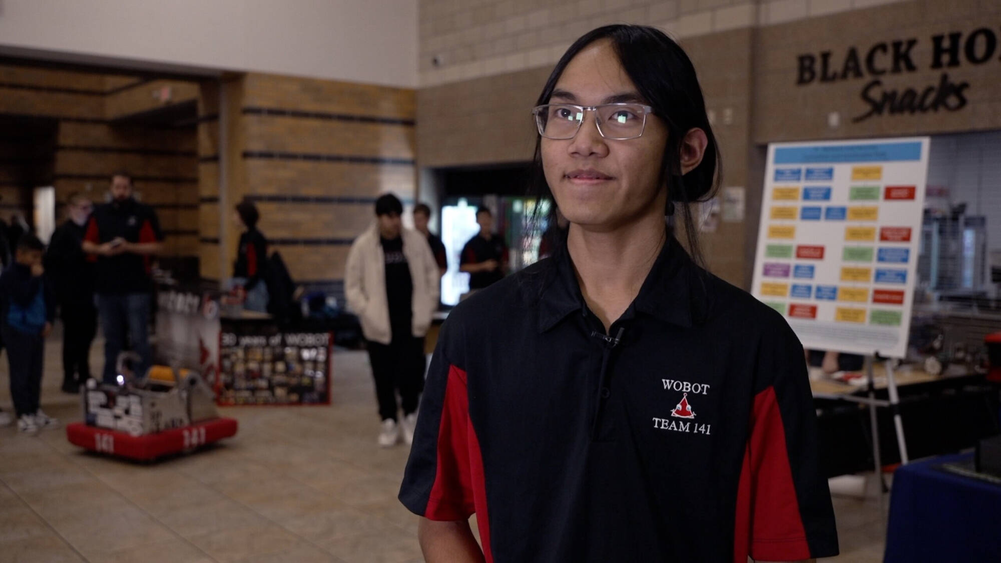 West Ottawa High School sophomore Allen Thavonekham